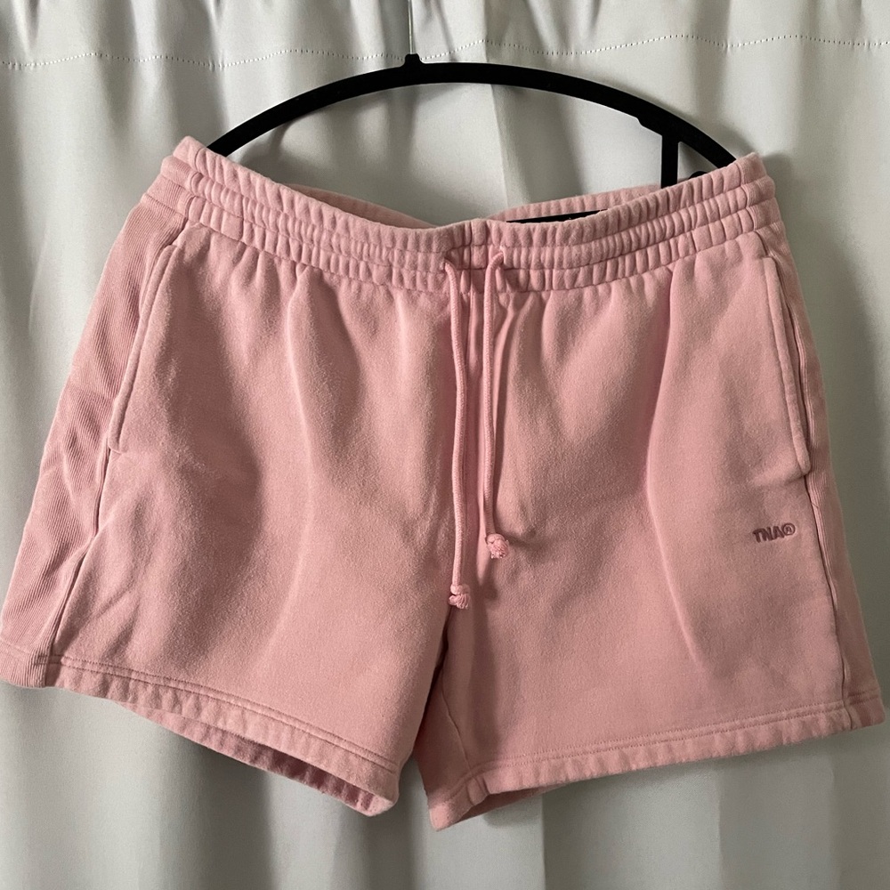 TNA Cozy Fleece Boyfriend Shorts